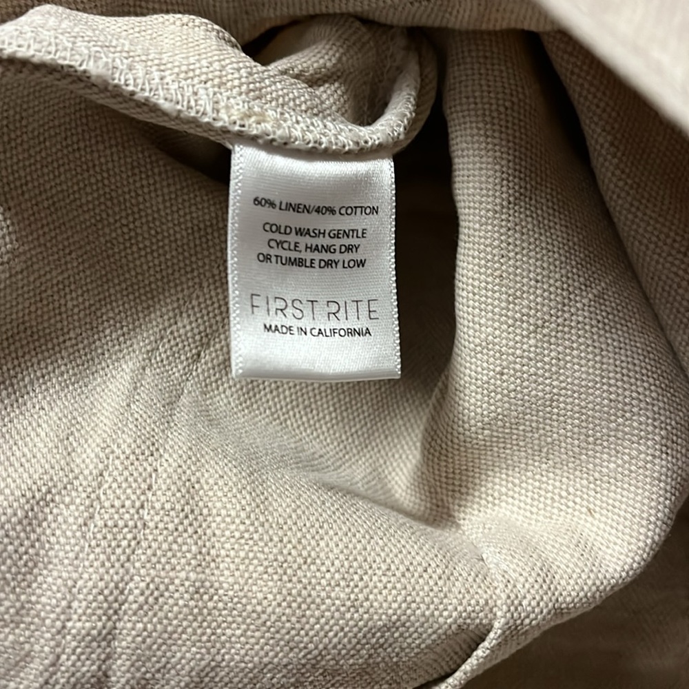 First Rite Size L Beige Pants - Picture 6 of 6